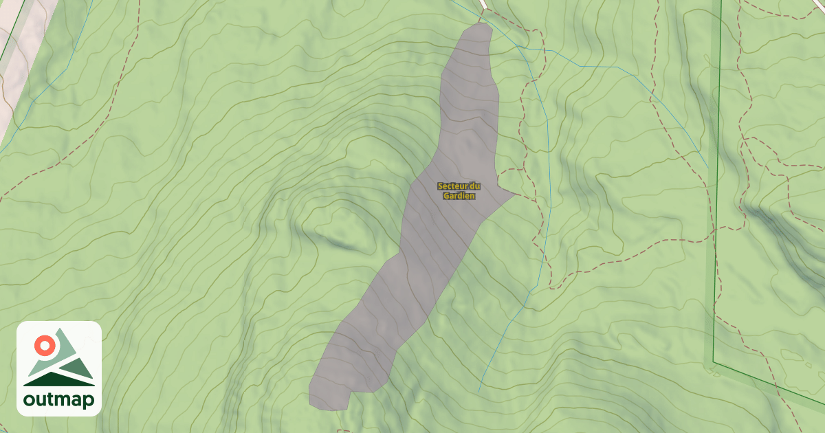 Map of Secteur du Gardien