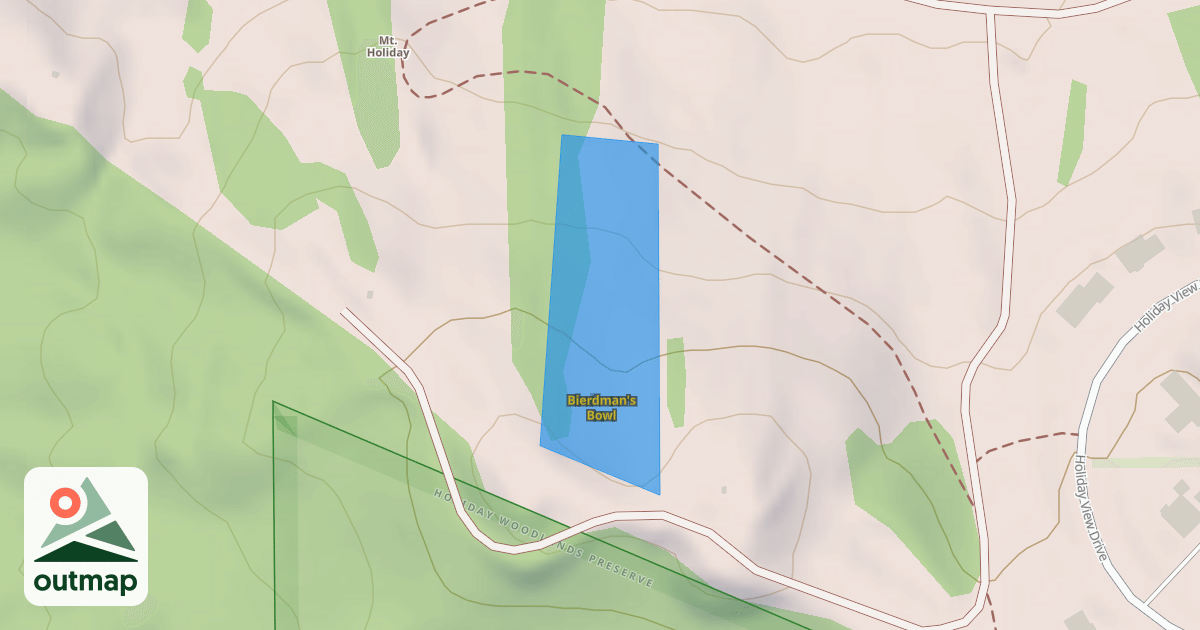 Map of Bierdman's Bowl