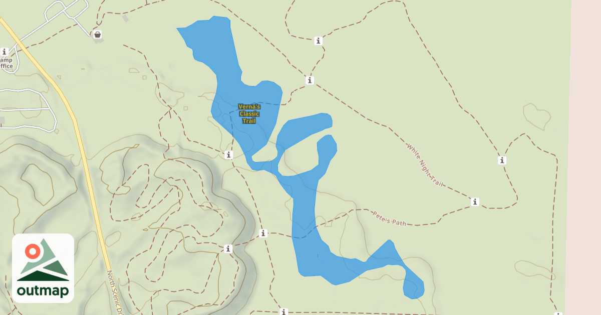 Map of Verna's Classic Trail