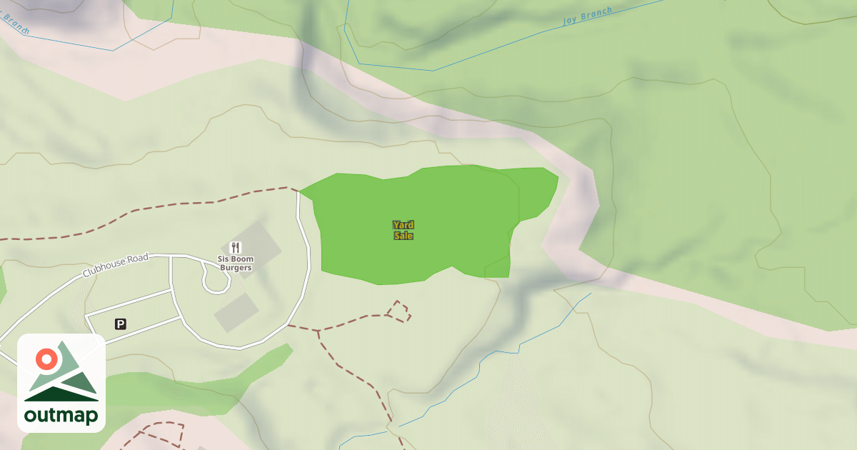 Map of Yard Sale