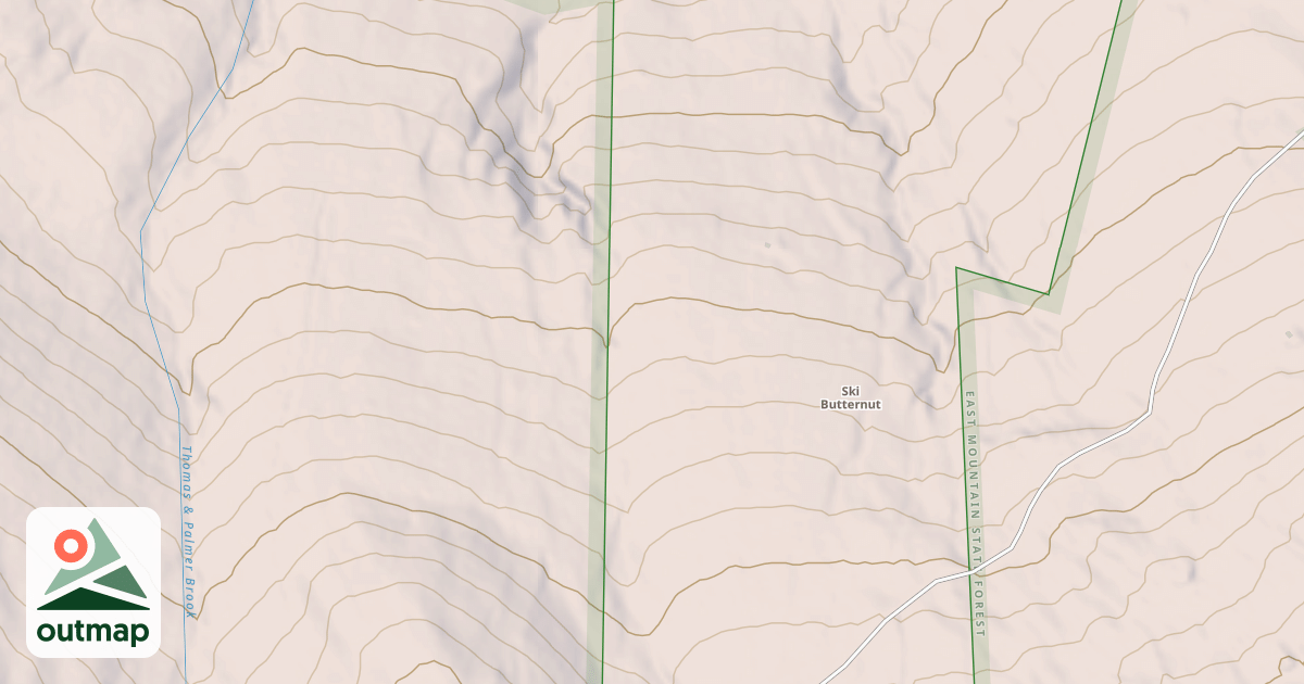 Map of Twisted Terrain Park