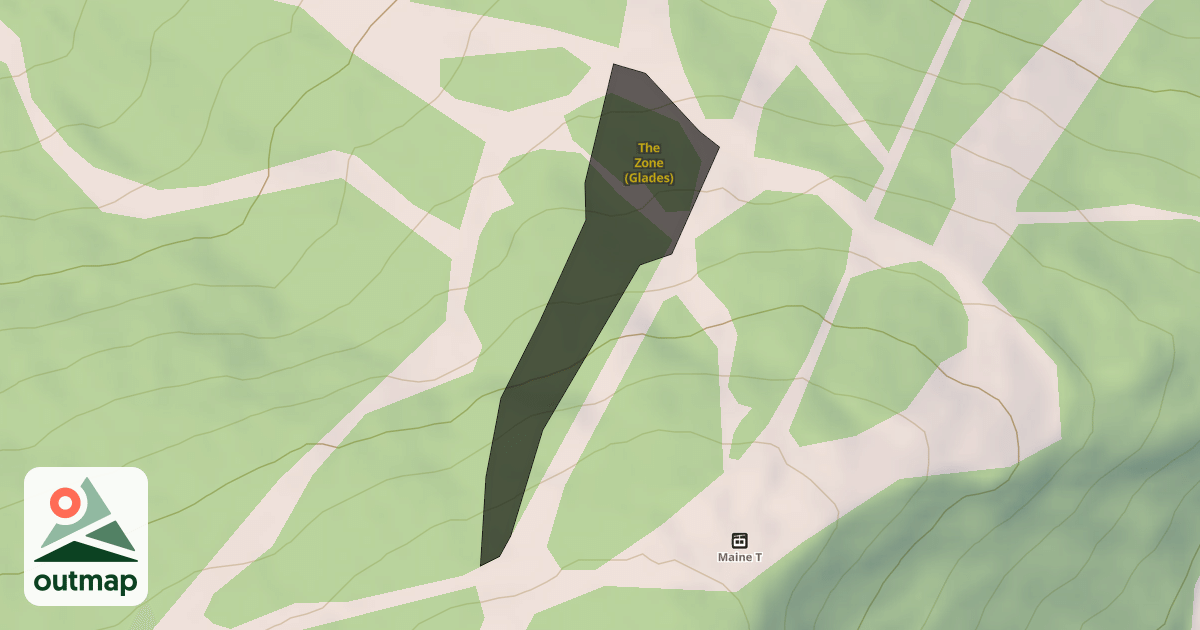 Map of The Zone (Glades)