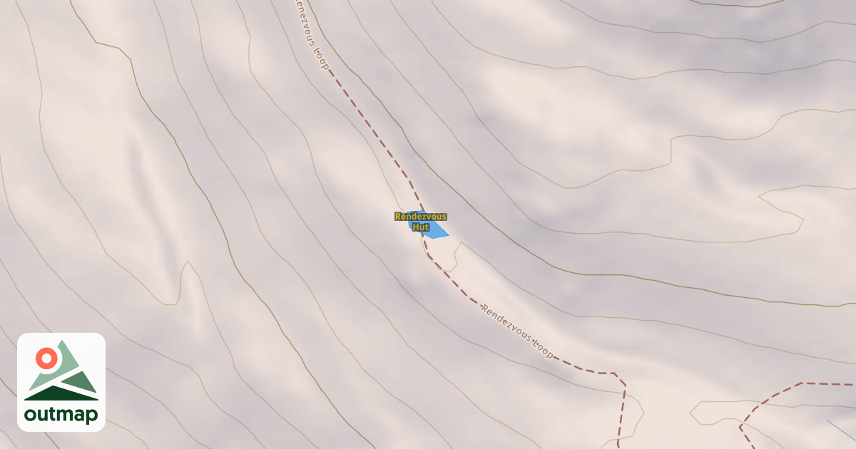 Map of Rendezvous Hut