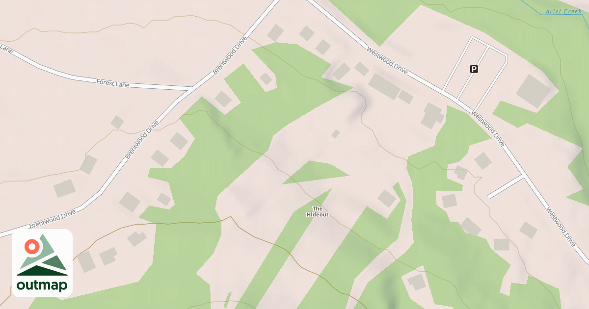 Map of Tubing Hill
