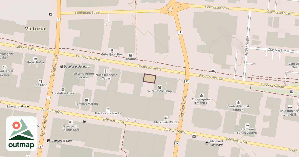 Map of Crag X Climbing Centre