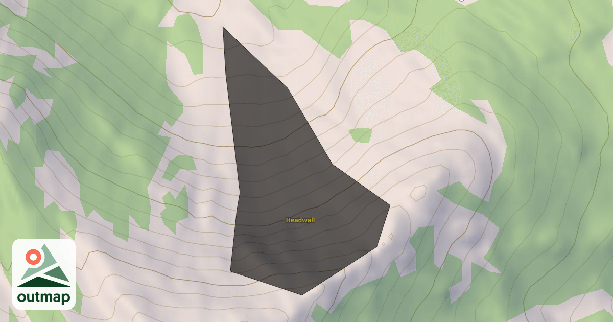 Map of Headwall