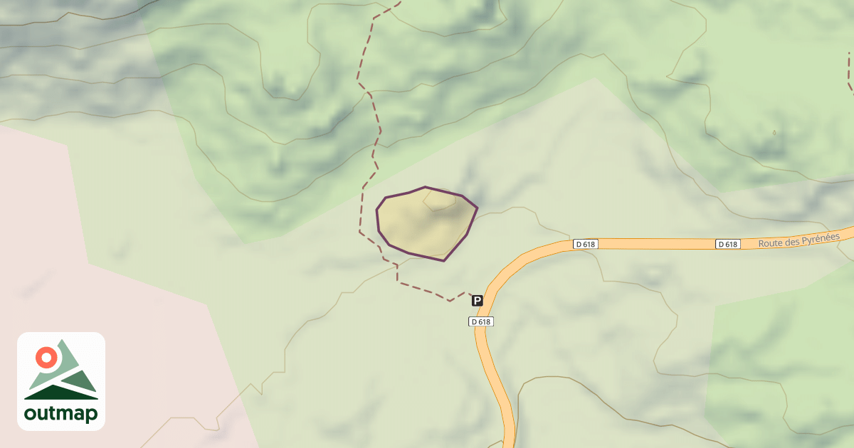 Map of Trou noir