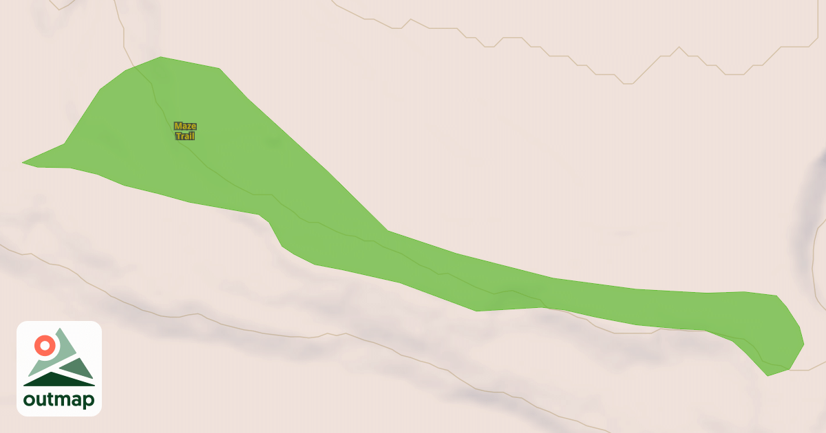 Map of Maze Trail