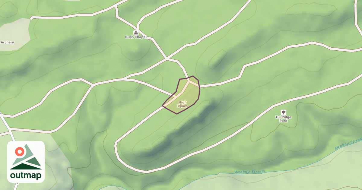 Map of Climbing Site