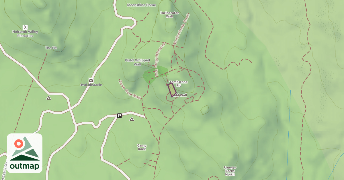 Map of Doc Holliday Wall
