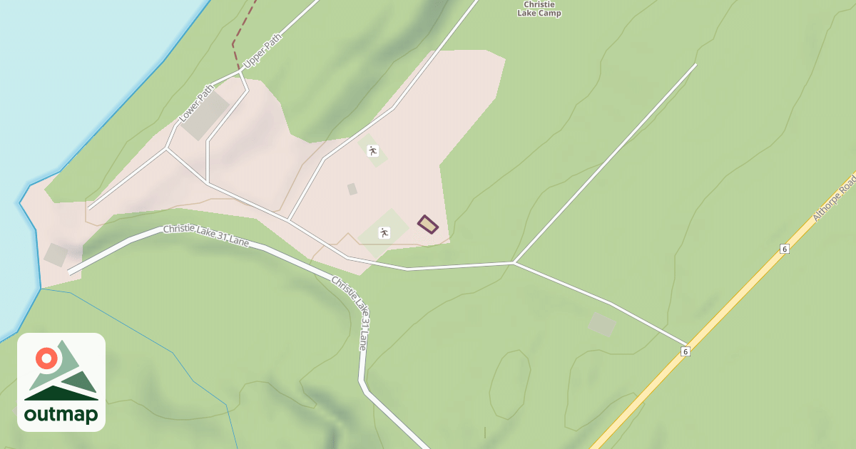 Map of Climbing Gym