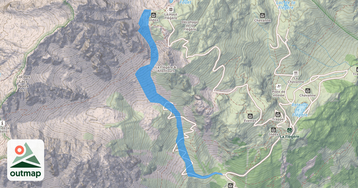 Map of Lachenal