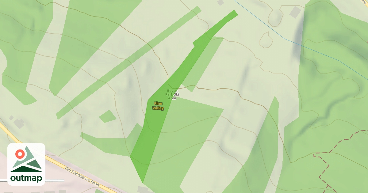 Map of Pine Valley