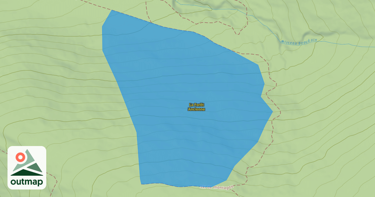 Map of La Forêt Ancienne