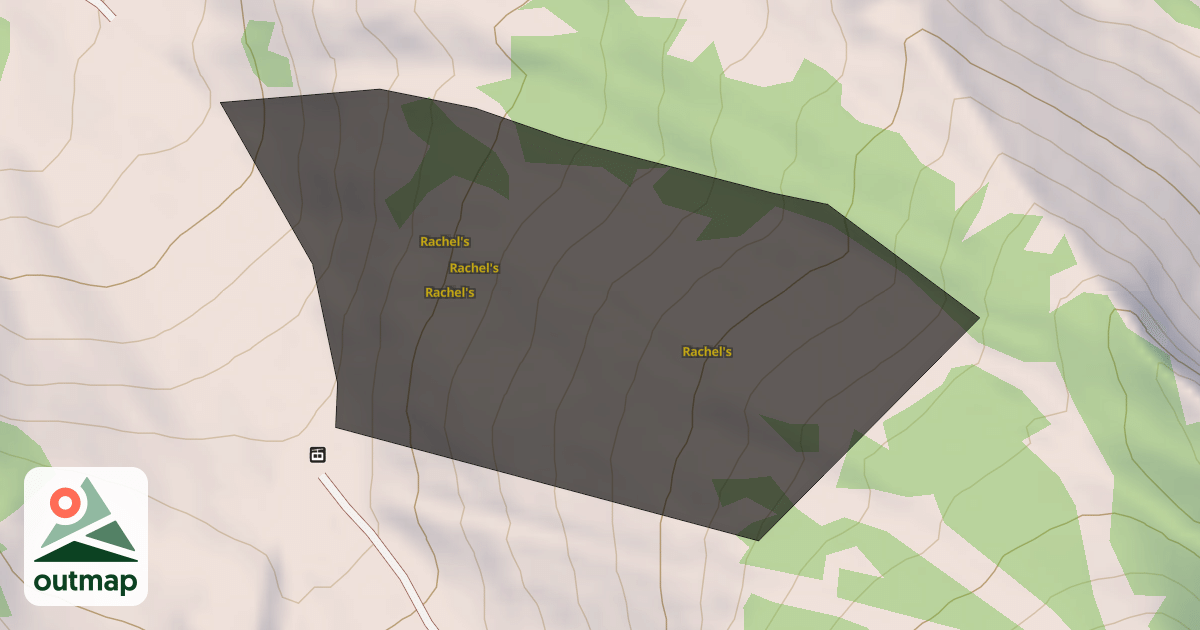 Map of Rachel's