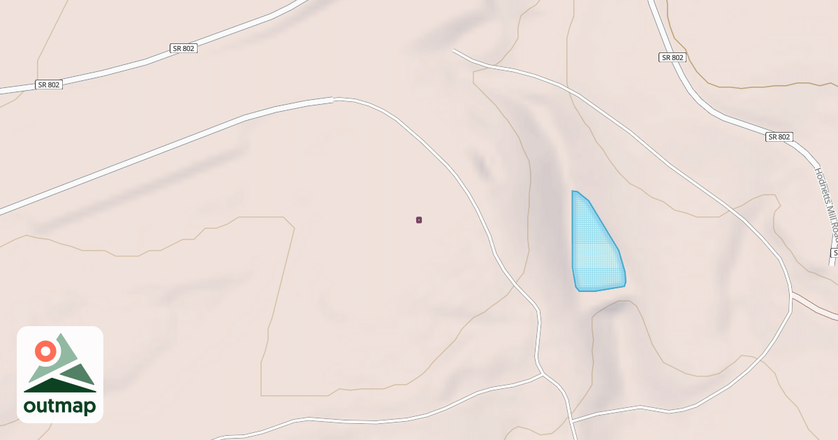 Map of Thomas Vitagliano Memorial Climbing Tower in Pittsylvania