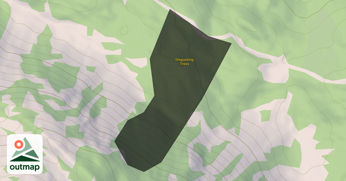 Map of Disgusting Trees