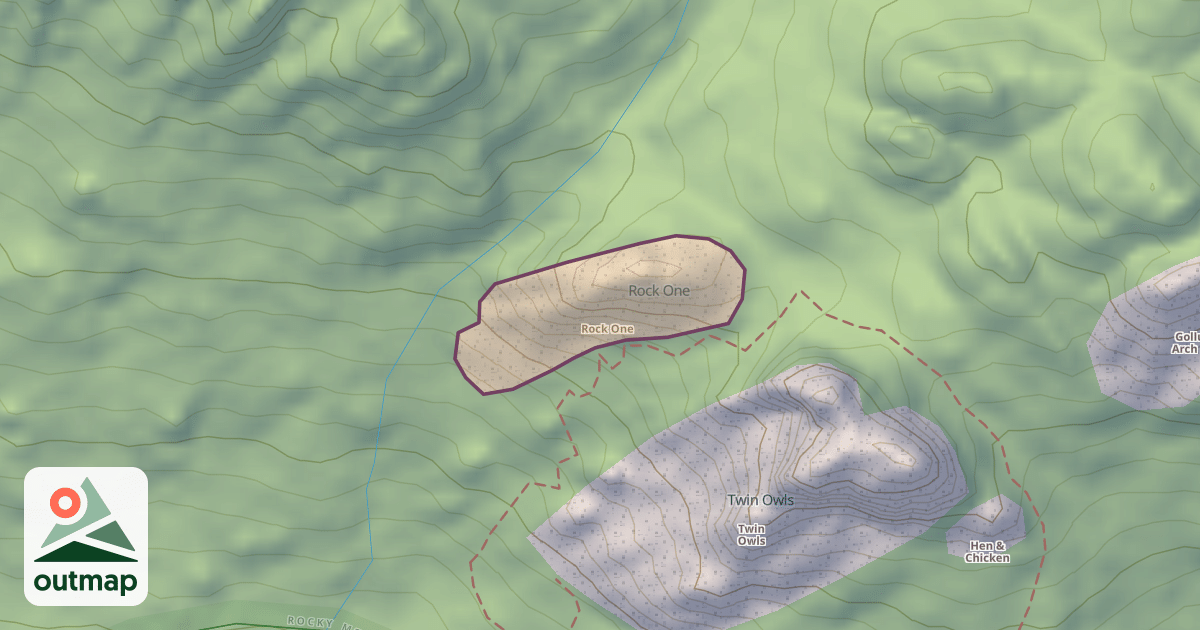 Map of Rock One