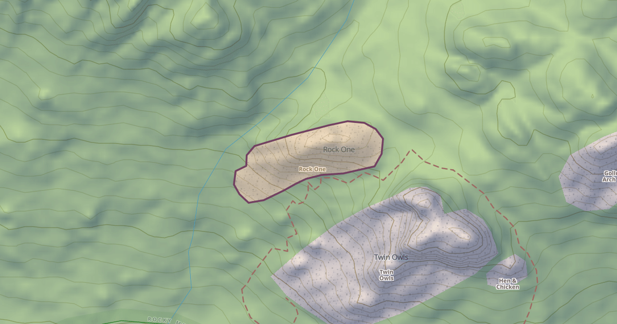 Map preview of Rock One
