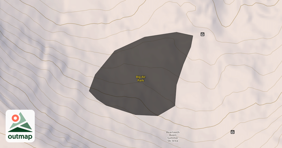 Map of Big Air Park