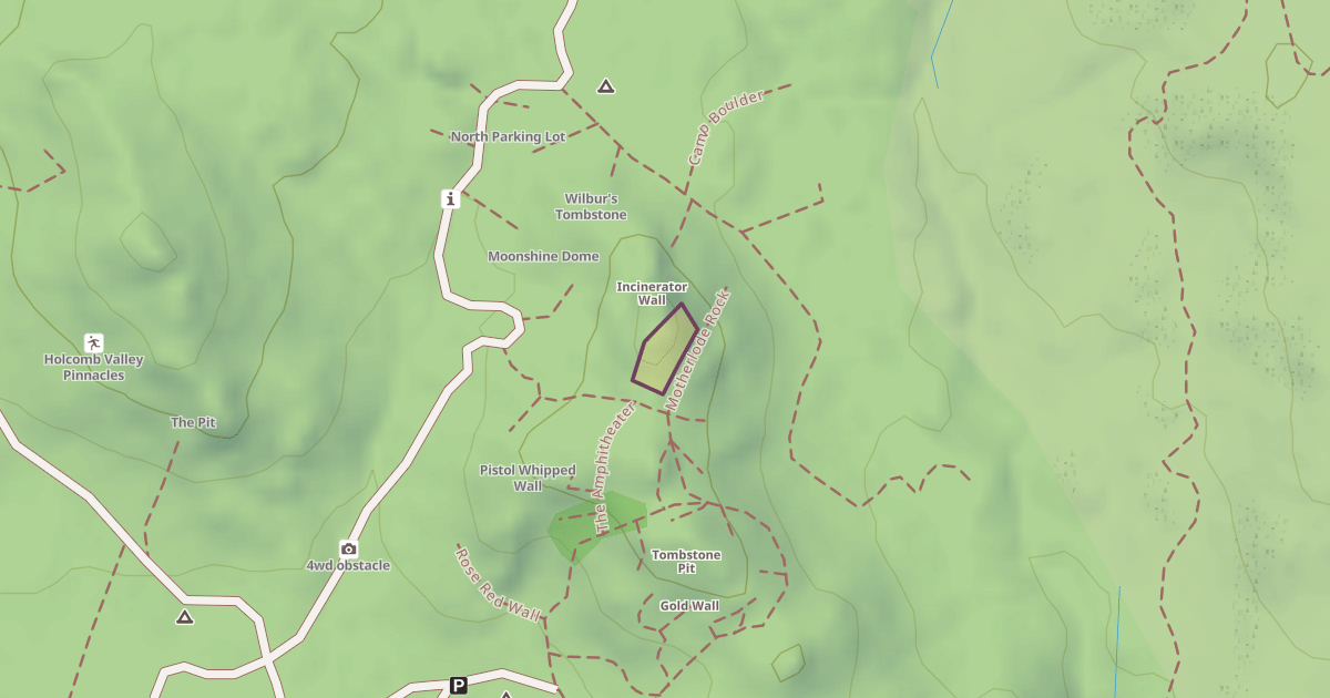 Map preview of Motherlode Rock West