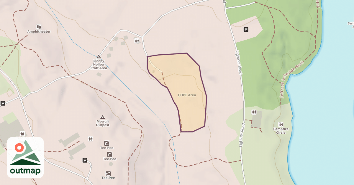 Map of COPE Area in Goochland