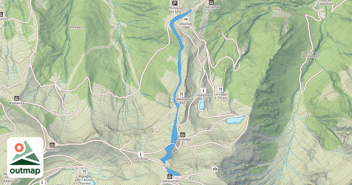 Map of Marmotte