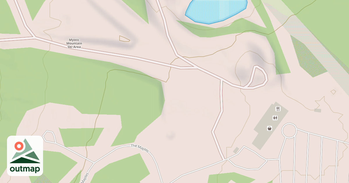Map of Snow Tubing