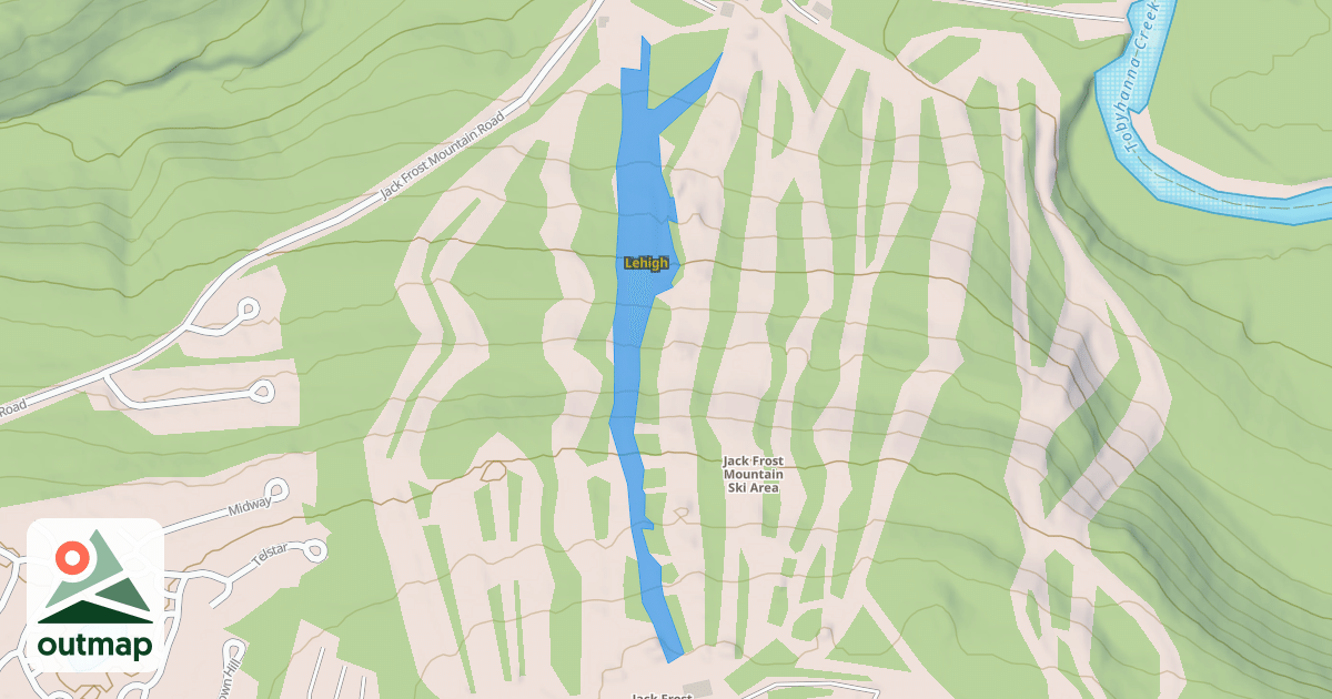 Map of Lehigh