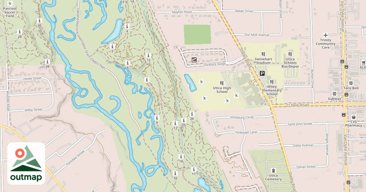 Map of Red (CK Canal Loop)
