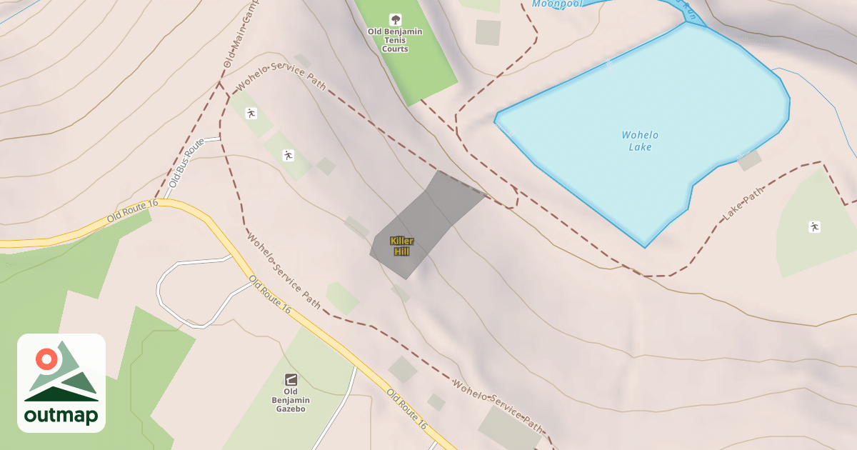 Map of Killer Hill