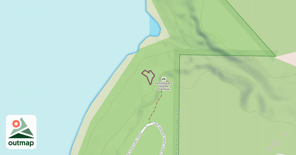 Map of Climbing Site