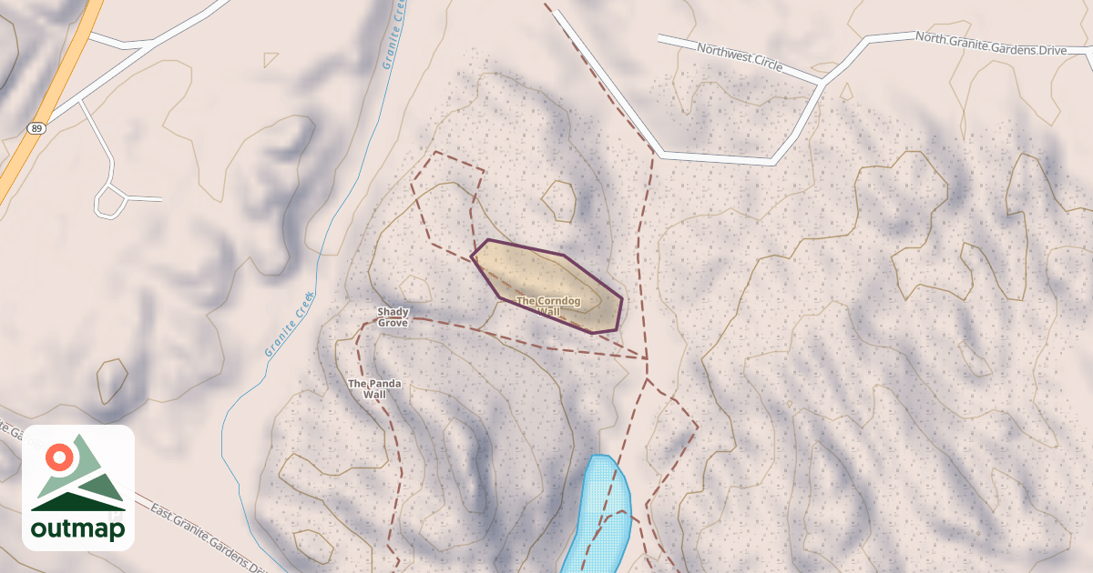 Map of The Corndog Wall