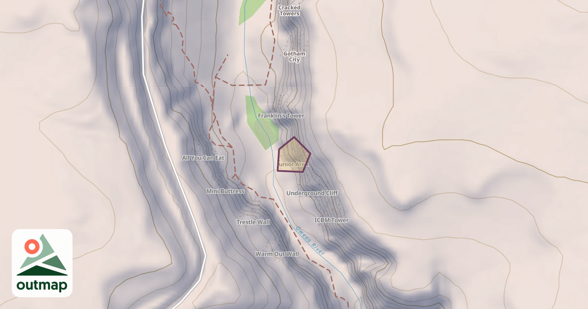 Map of Junior Area
