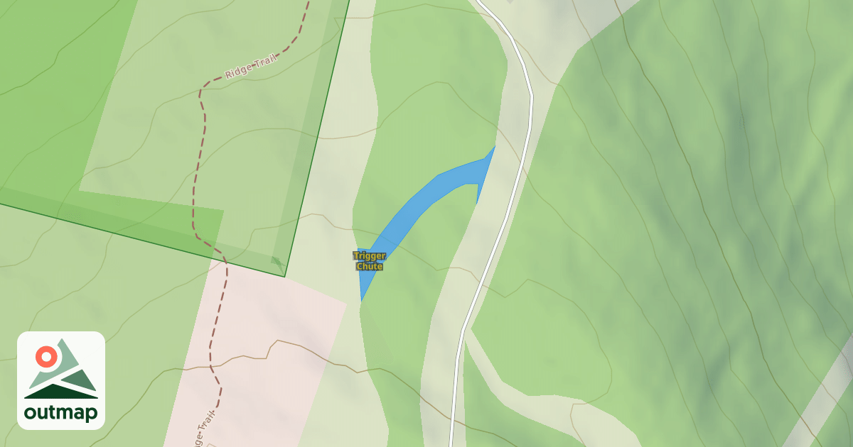 Map of Trigger Chute