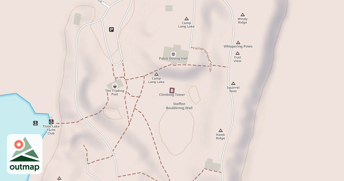 Map of Climbing Tower