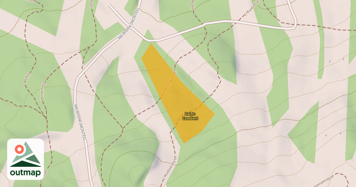 Map of Saint-Lambert