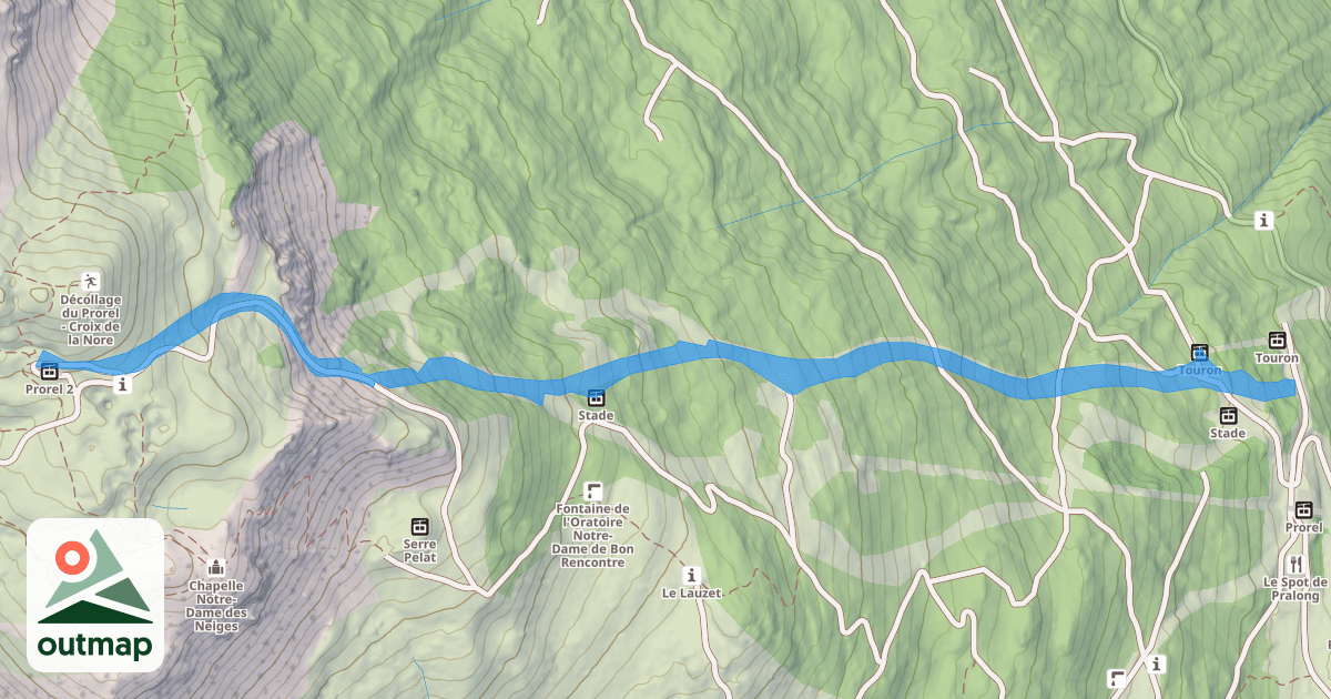 Map of Grandes Gargouilles
