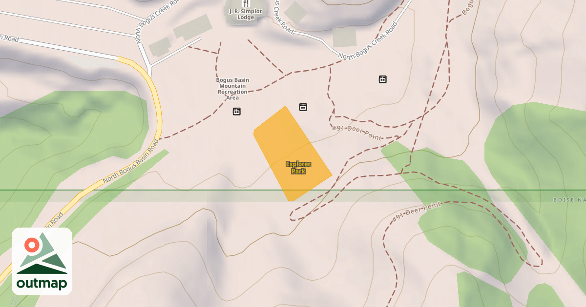 Map of Explorer Park