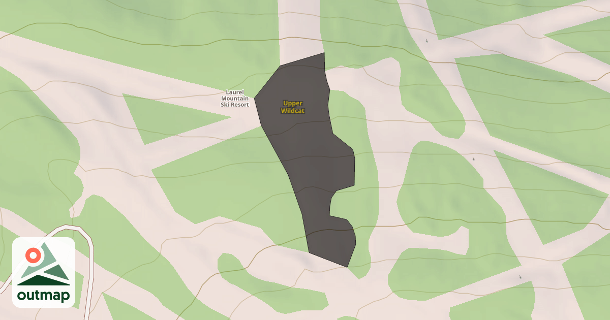 Map of Upper Wildcat