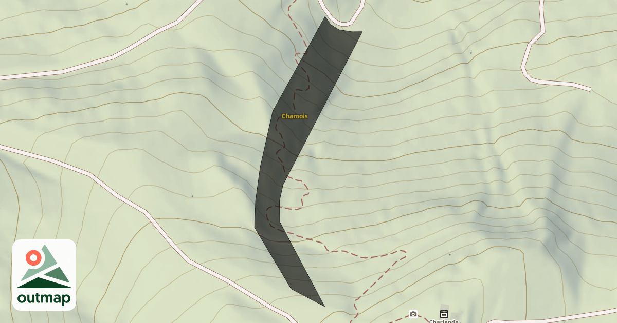 Map of Chamois