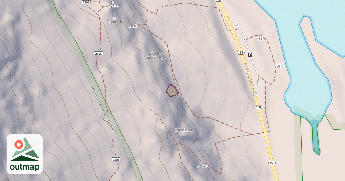 Map of 3-Talsky
