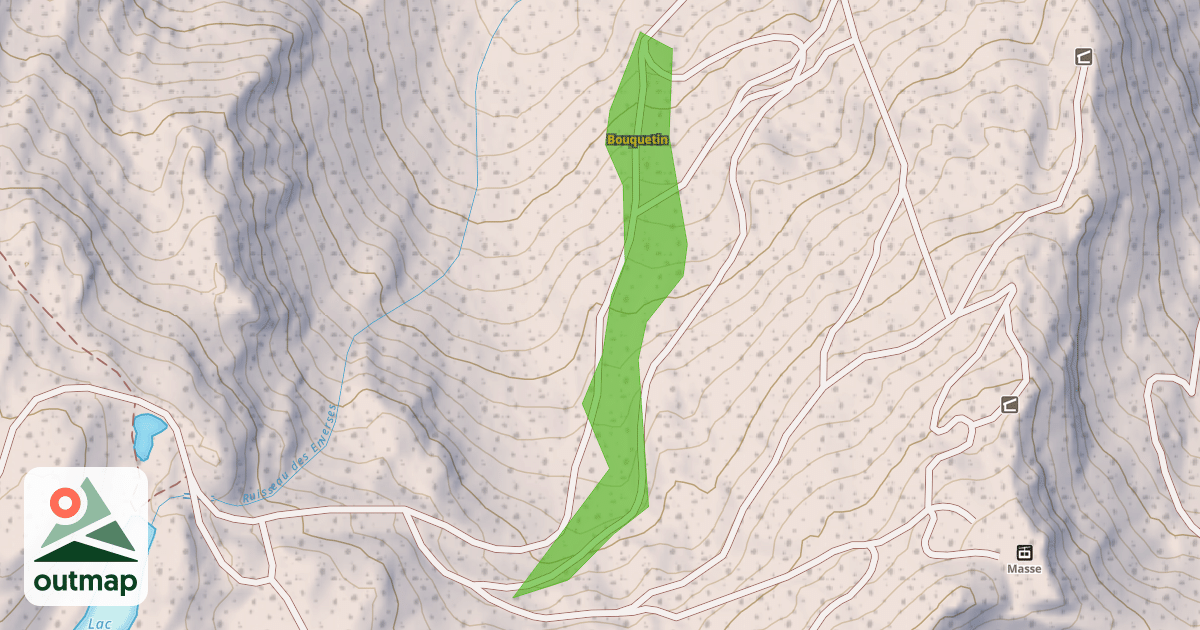Map of Bouquetin