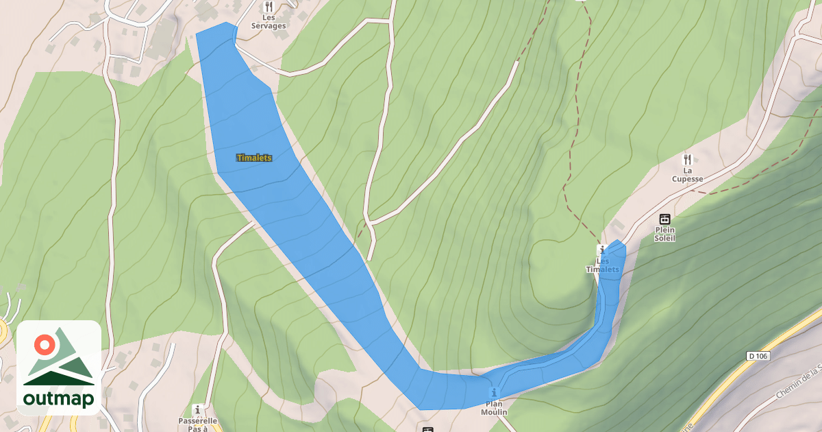 Map of Timalets