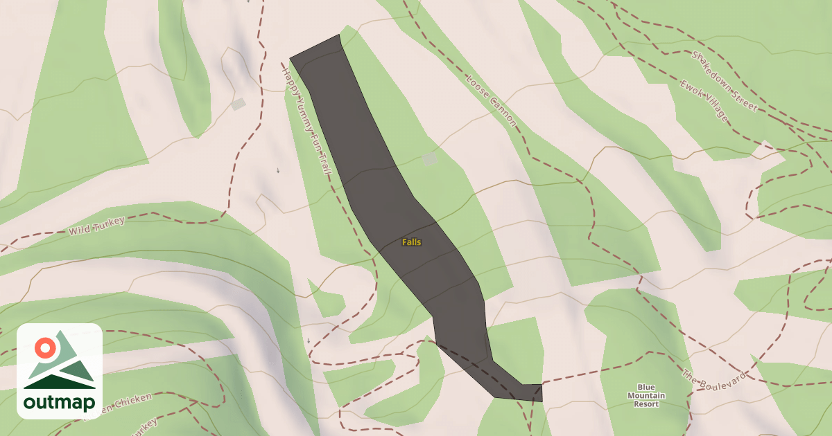 Map of Falls