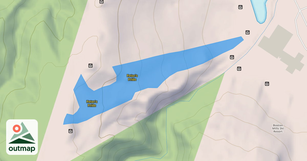 Map of Peter's Pride