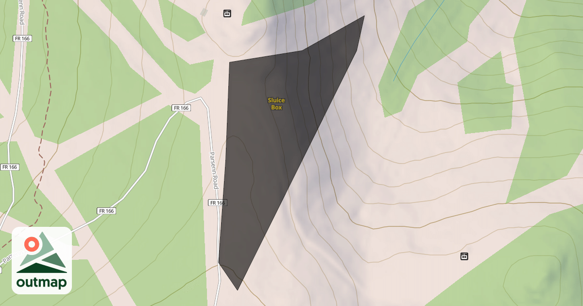 Map of Sluice Box