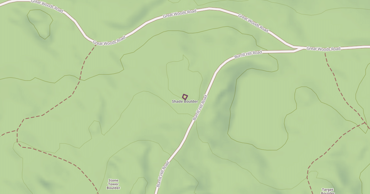 Map preview of Shade Boulder