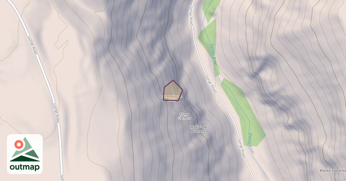 Map of Greenhouse Wall