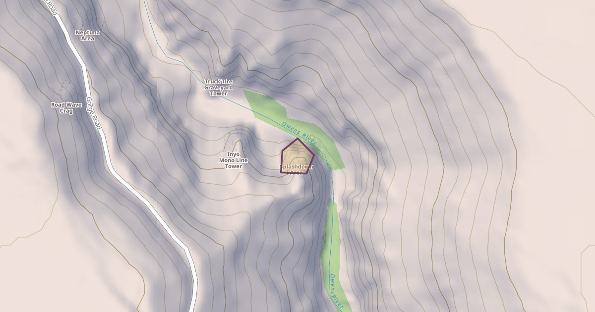 Map preview of Splashdown Area